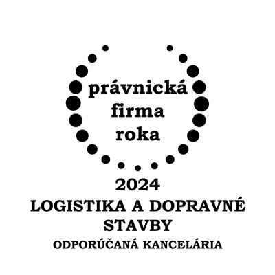 Právnická firma roka 2024 - Logistika a dopravné stavby